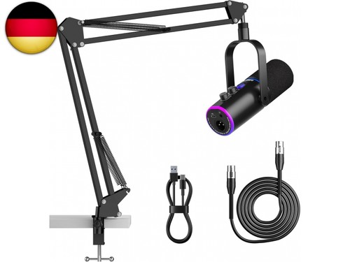 Usb xlr mikrofon mit arm - usb/xlr,