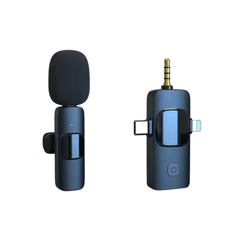 Lavalier mikrofon 1 - mikrofon, 3-in-1