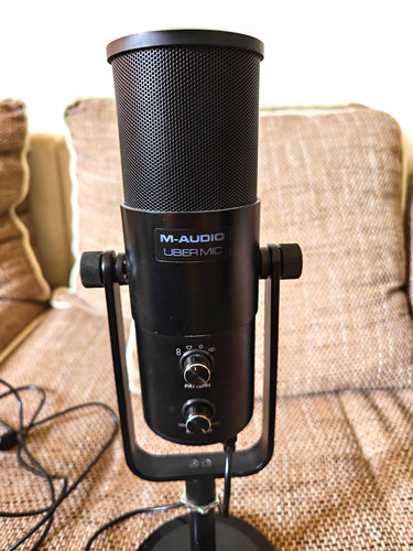 Audio uber mic usb - m-audio,