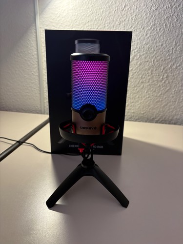 Cherry mikrofon mit rgb - cherry,