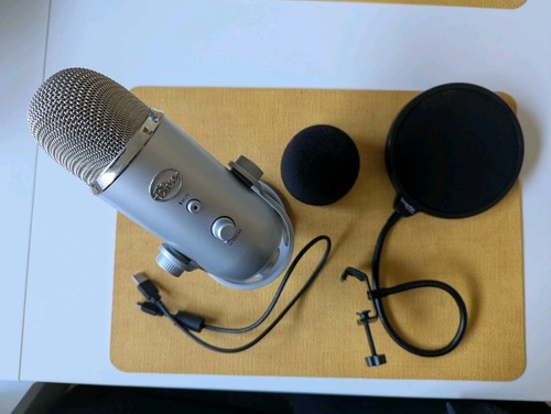 Blue yeti usb - yeti, silber